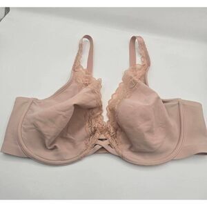 Soma Essentials Unlined Lace Trim Plunge Bra Size 40DD
